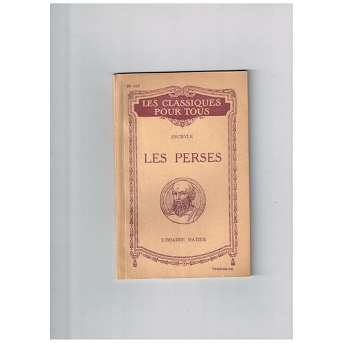 Les Perses (Traduction)