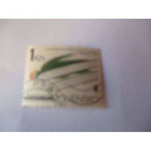 Timbre "Tchécoslovaquie 1983 :Ski".