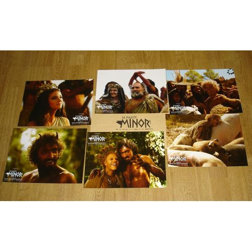 Sa Majesté Minor - Jeu De 6 Photos D'exploitation Cinématographique - Format 21x28 Cm - Un Film De Jean Jacques Annaud Avec José Garcia, Vincent Cassel, Claude Brasseur, Mélanie Bernier, Rufus - 2007