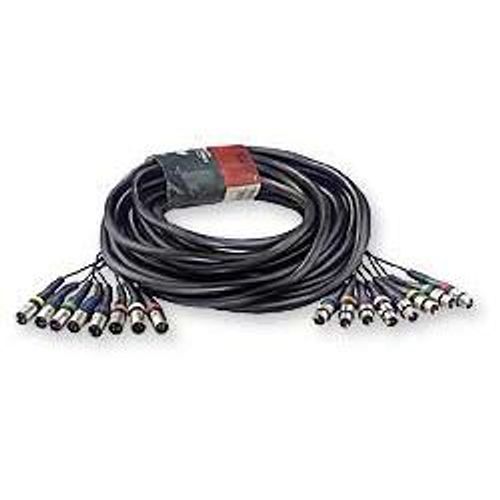 Multipaire 15m 8 XLR F / 8 XLR M