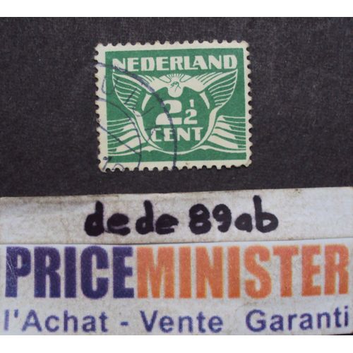 Pays-Bas..  2 1/2 Cent Nederland . Flying Dove (Colombe Volante Stylisée) 1941 . Oblitéré.