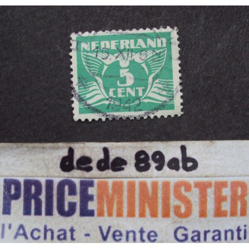Pays-Bas..  5 Cent Nederland . Flying Dove (Colombe Volante Stylisée) 1941 . Oblitéré.