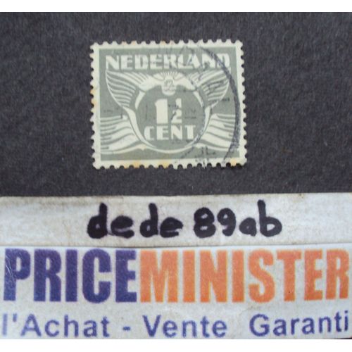 Pays-Bas..  1 1/2 Cent Nederland . Flying Dove (Colombe Volante Stylisée) 1935 . Oblitéré.