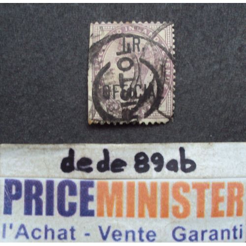 Royaume-Uni.. One Penny Reine Victoria 1881 " Postage And Inland Revenue " . Oblitéré.