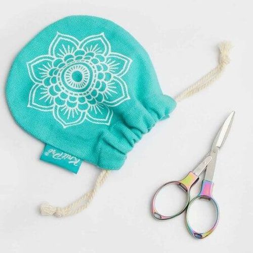 Ciseaux Pliants Arc-En-Ciel - The Mindful - Knitpro Bleu