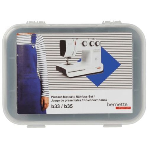 Set De Pieds-De-Biche Pour B33 Et B35 - Bernette Bleu
