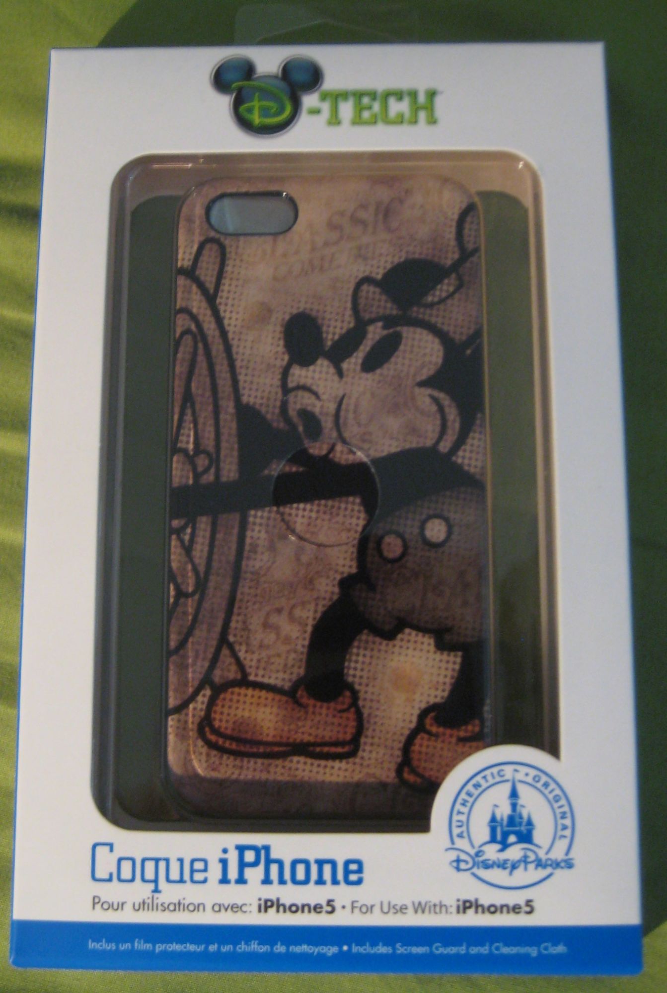 Coque Disney Iphone 5 mickey mouse steamboat Disneyland