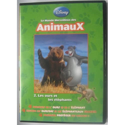 Le Monde Merveilleux Des Animaux Vol 2 Ours Et Elephants