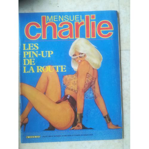 Charlie Mensuel 16 De 1983 Landon,Les Pin Up De La Route,Monroe,Mitchum