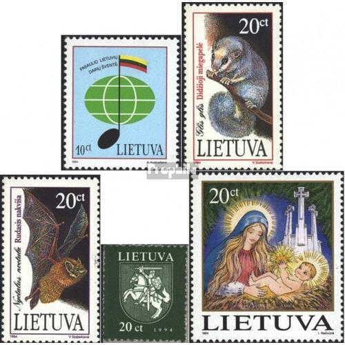 Lituanie 560,566-567,571-572 (Édition Complète) Oblitéré 1994 Timbres Spéciaux