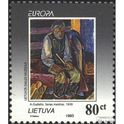 Lituanie 544 (Édition Complète) Oblitéré 1993 Art