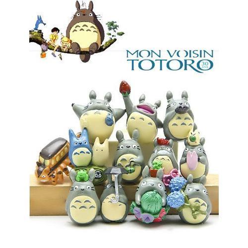 Mon Voisin Totoro - Assortiment De 12 Figurines