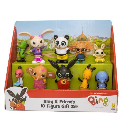 Bing And Friends 10 Piece Figurine Gift Set