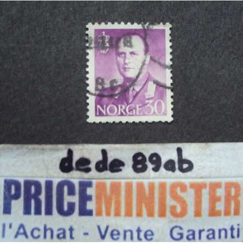 Norvège..  30 Norge  Olav V (1903-1991) Oblitéré.