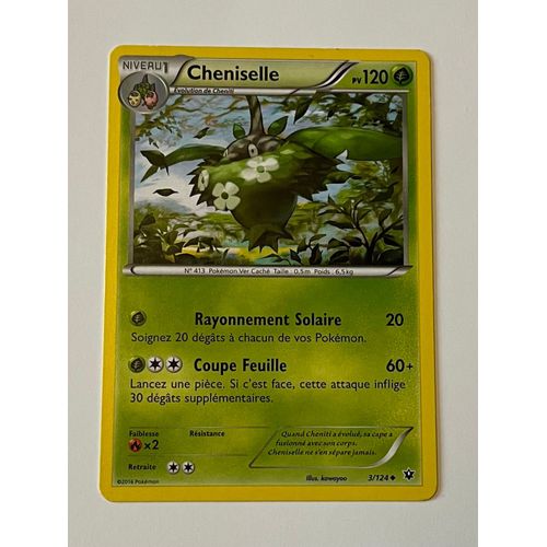 Carte Pokémon Cheniselle 3/124