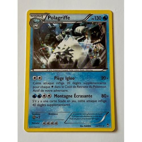 Carte Pokémon Polagriffe 22/111