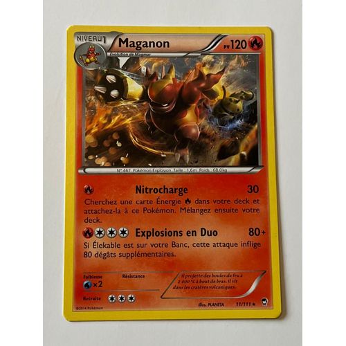 Carte Pokémon Maganon 11/111