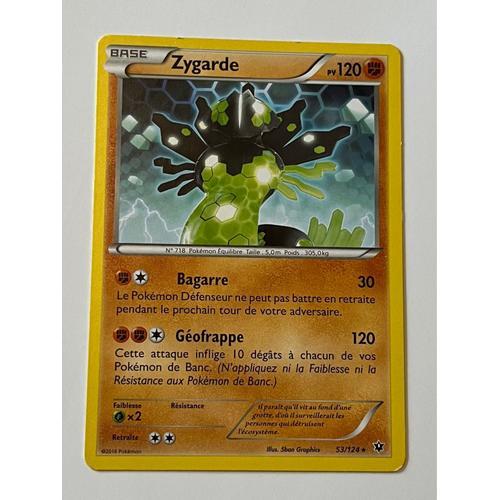 Carte Pokémon Zygarde 53/124