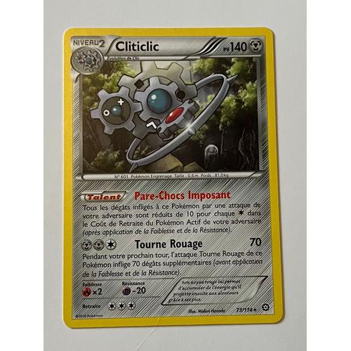 Carte Pokémon Cliticlic 73/114