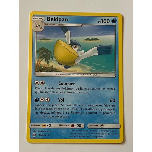 Carte Pokémon Bekipan 38/149