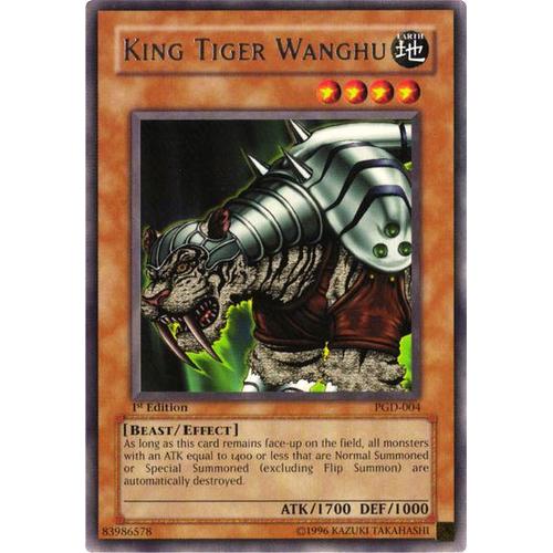 Yu Gi Oh Pgd 004 King Tiger Wanghu Rare