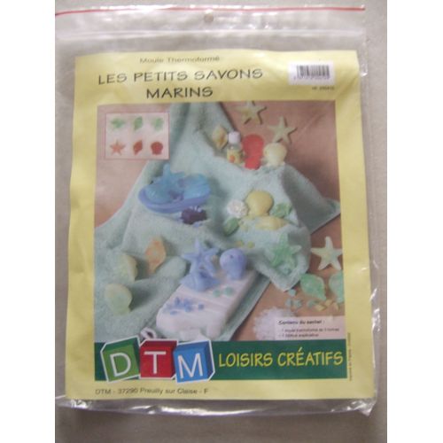 Moule Thermoforme "Les Petits Savons Marins " D.T.M.