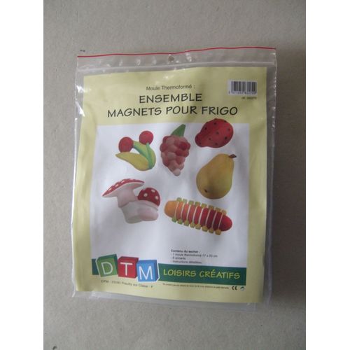 Moule Thermoforme Ensemble Magnets Pour Frigo