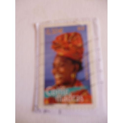 Timbre "Coiffe Madras". 2004.