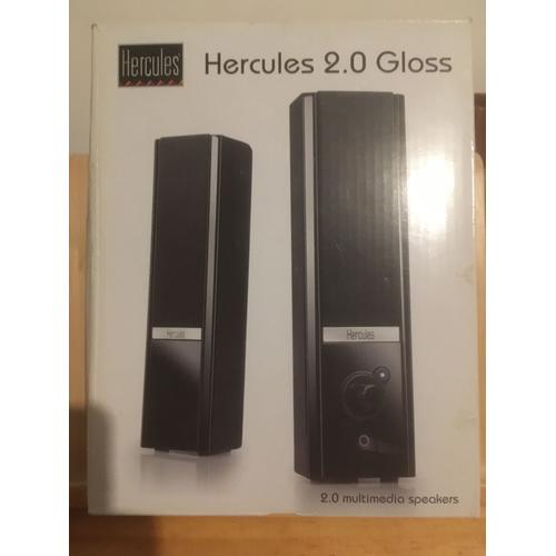 2enceintes PC -Hercules 2.0 glass