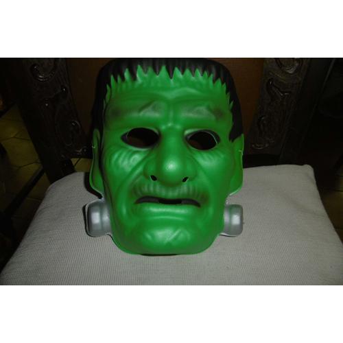 Masque Souple Latex Frankenstein Vert Hl553