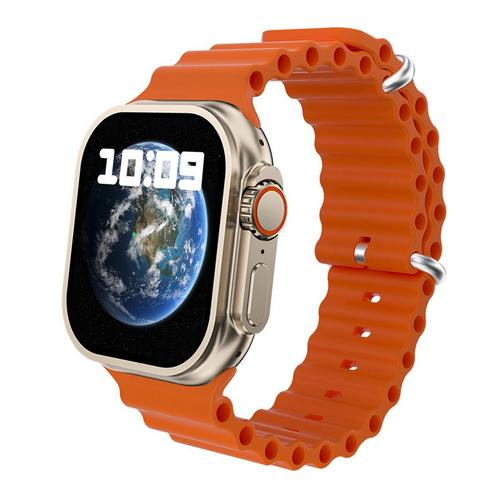 Montre Intelligente T900 Ultra 2 Geste Réponse Jeux D'appel Pression Artérielle Oxygène Fréquence Cardiaque Hommes Femmes Sport Montre-Bracelet