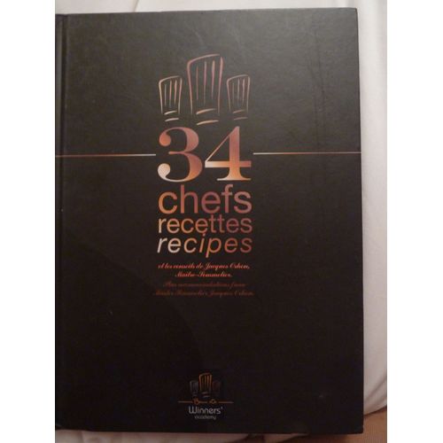 34 Chefs Recettes / Recipes