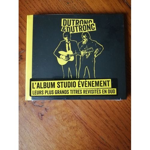 Album Cd Jacques Dutronc & Thomas Dutronc " Leurs Plus Grands Titres Revisités En Duo " Édition Digipak ,13 Titres 2022