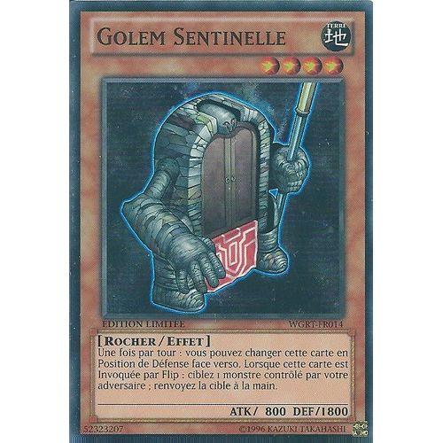 Yu-Gi-Oh - Golem Sentinelle - Wgrt-Fr014 - Super Rare