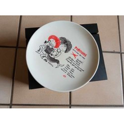 Assiette Deco Horoscope Pillivuyt Samin