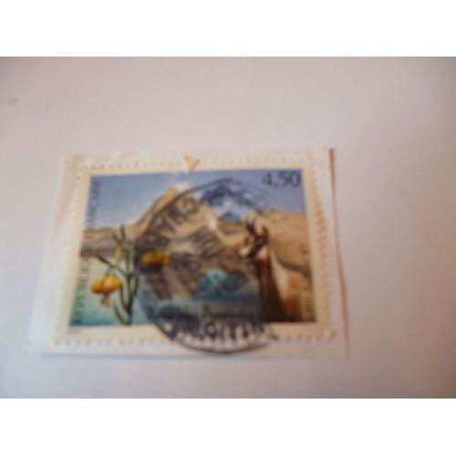 Timbre " Parc Des Pyrénées 1997."