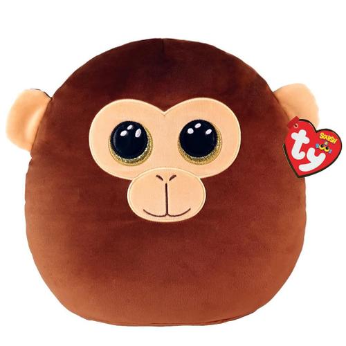 Ty Squish A Boo Dunston Brown Monkey 31cm