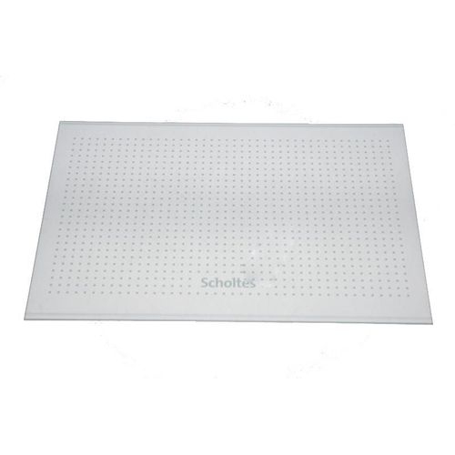 C00145316. CLAYETTE VERRE (GUIDE) L=434X292X4 SCHOLTES