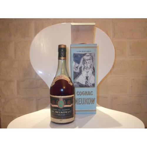 Cognac Meukow 'nec Plus Ultra' Avec Son Coffret