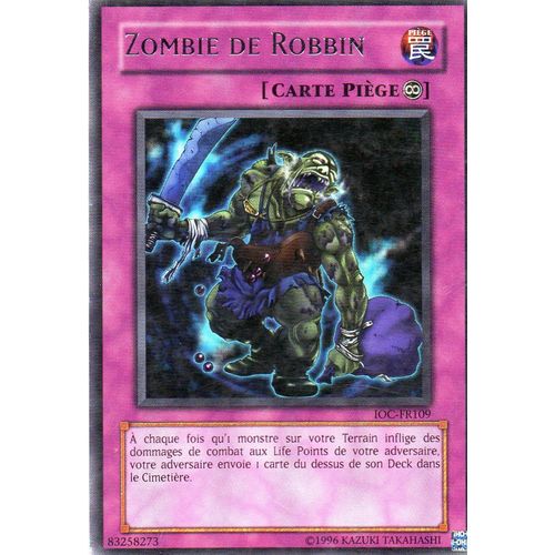 Zombie De Robbin  -  Ioc-Fr109  - Rare