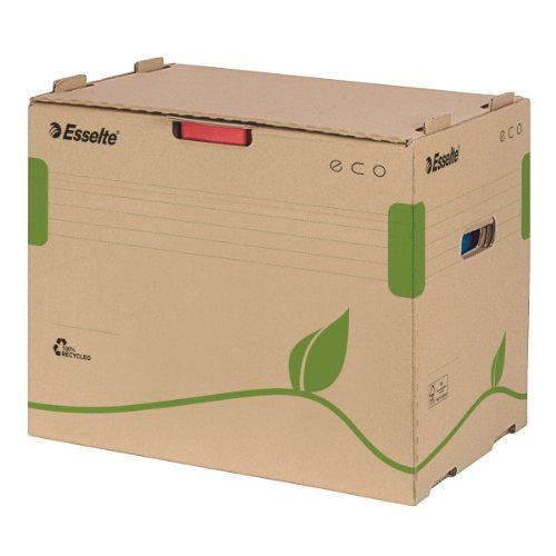 Esselte Eco Conteneur Pour Boite Archive Avec Ouverture Frontale Brun