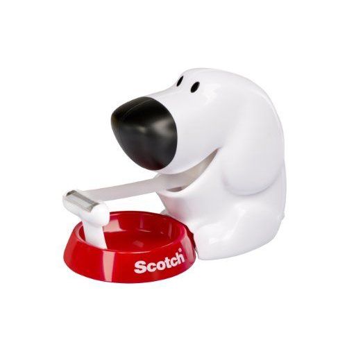 Devidoir Forme Chien Avec Rouleau Adhesif 19x33
