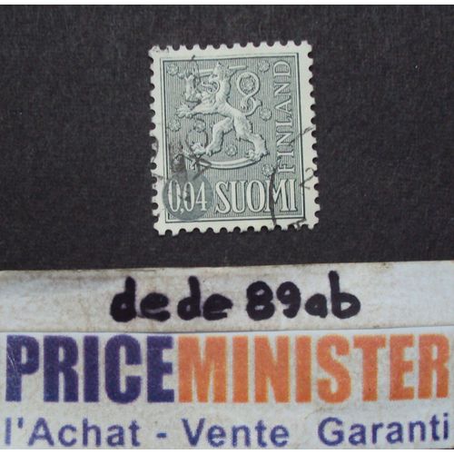 Finlande..  0.04 Suomi . Lion Héraldique . Oblitéré.