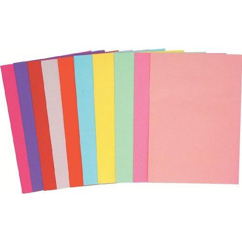 Exacompta 850000e Paquet 250 Sous-Chemises En Papier 60g /M Bengali 60 Assorties 5 Couleurs De Bases