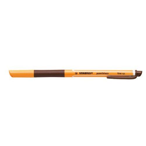 Stabilo Pointvisco Feutre À Encre Gel Sans Bavure Marron Lot De 10 Import Allemagne