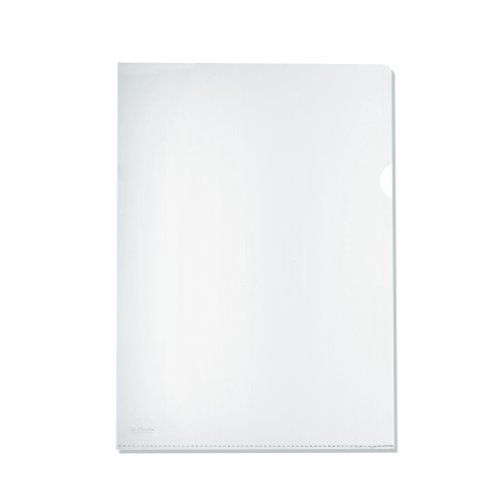 Herlitz 10843746 Lot De 100 Pochettes À Coin Transparentes En Plastique A4 Standard 0,11 Mm Import Allemagne