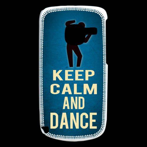 Coque Nokia C3 Keep Calm And Dance Bleu