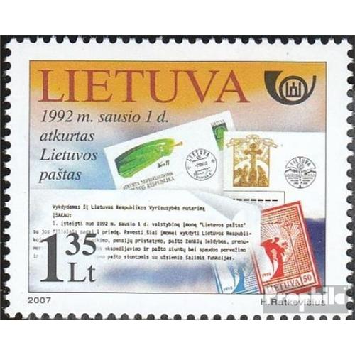Lituanie 951 (Complète.Edition.) Neuf Avec Gomme Originale 2007 Post