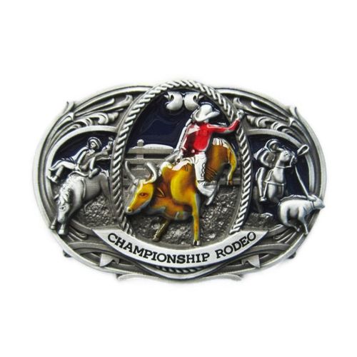 Boucle De Ceinture Country Rodeo Dressage Bison Cow Boy Western
