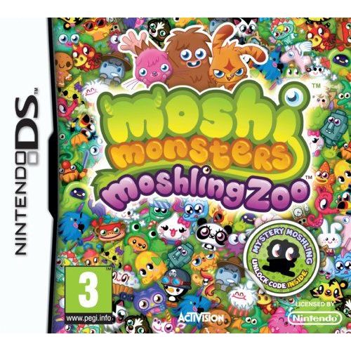 Midi Monsters Moshling Zoo Nintendo Ds